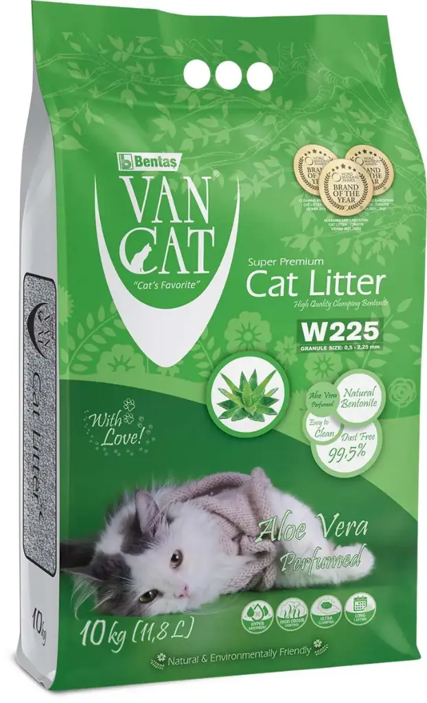 Arena Sanitaria Vancat Aloe Vera 10 Kg