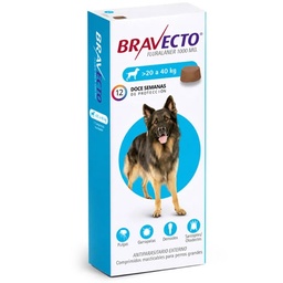 Bravecto 20 a 40 Kg