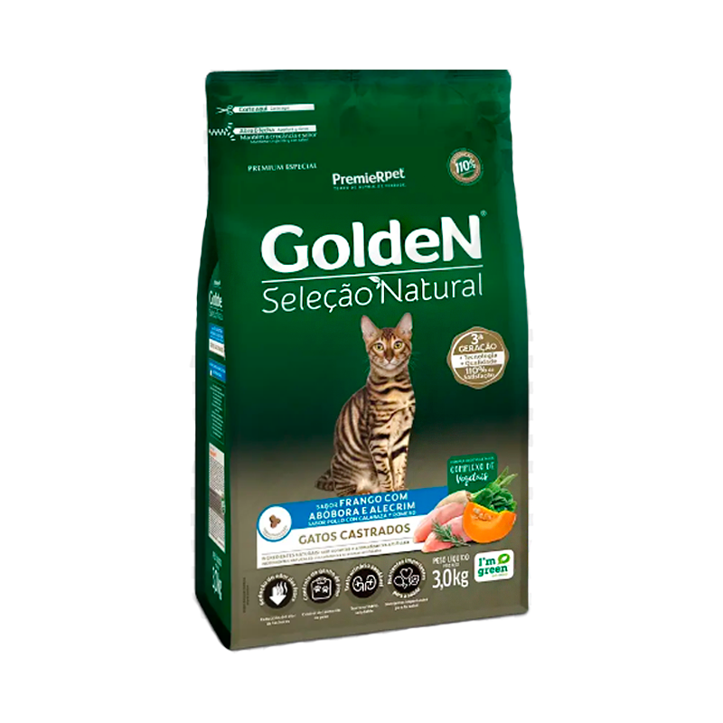 Golden Gato Castrado  Chicken 3 Kg