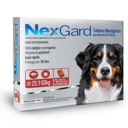 Nexgard 25 a 50 kg