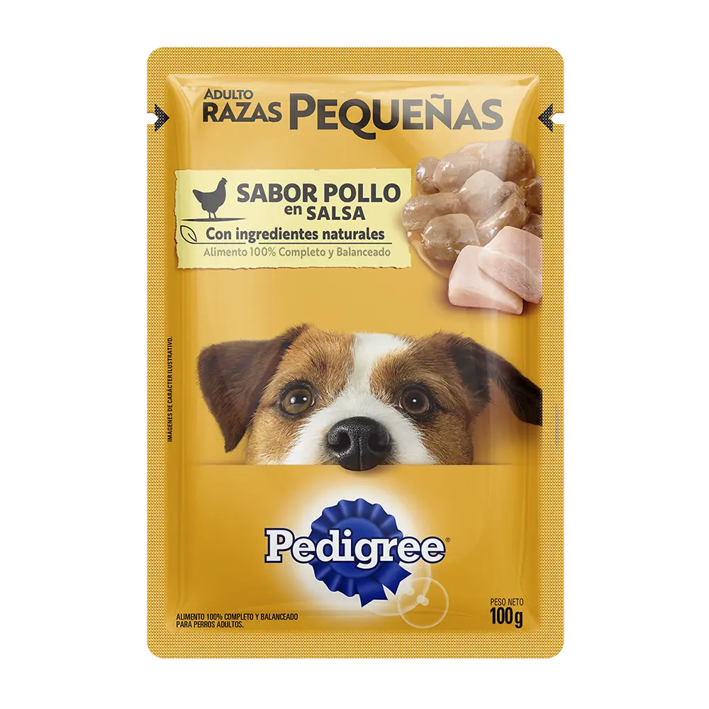 Sachet Pedigree Raza Pequeña Pollo