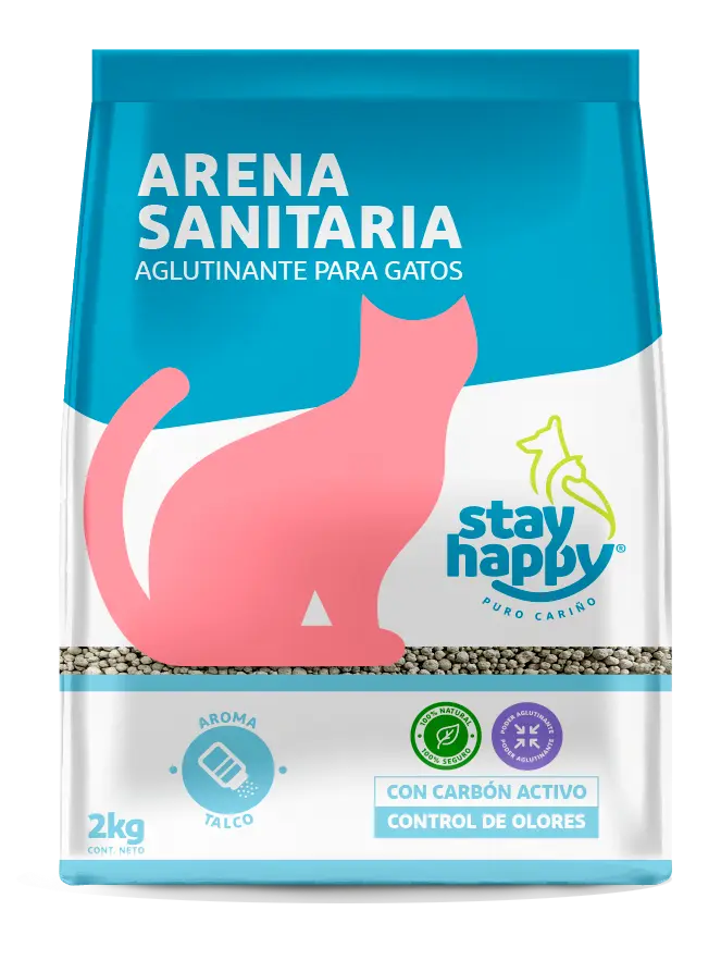 Stay Happy Aroma Talco Bebe 2 Kg