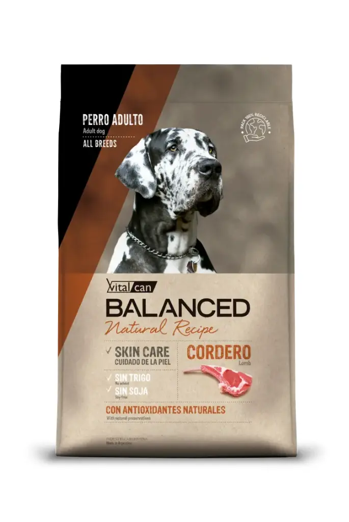 Balanced Natural Recipe Cordero