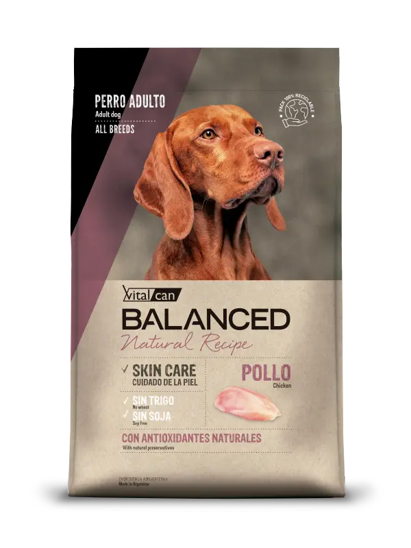 Balanced Natural Recipe Pollo 