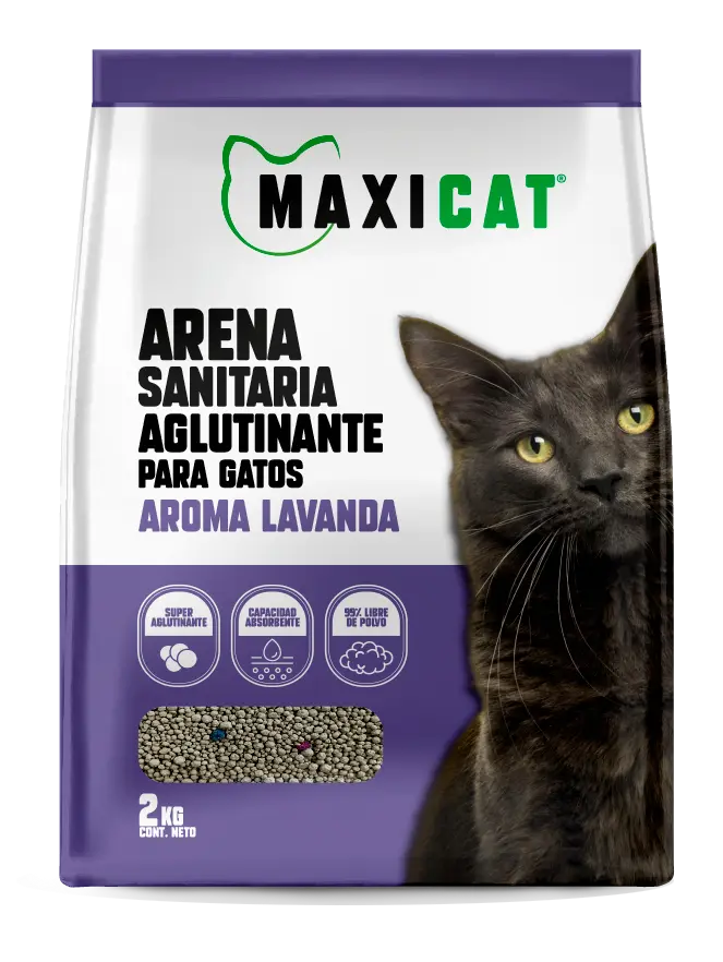 Arena Sanitaria Maxi Cat Lavanda