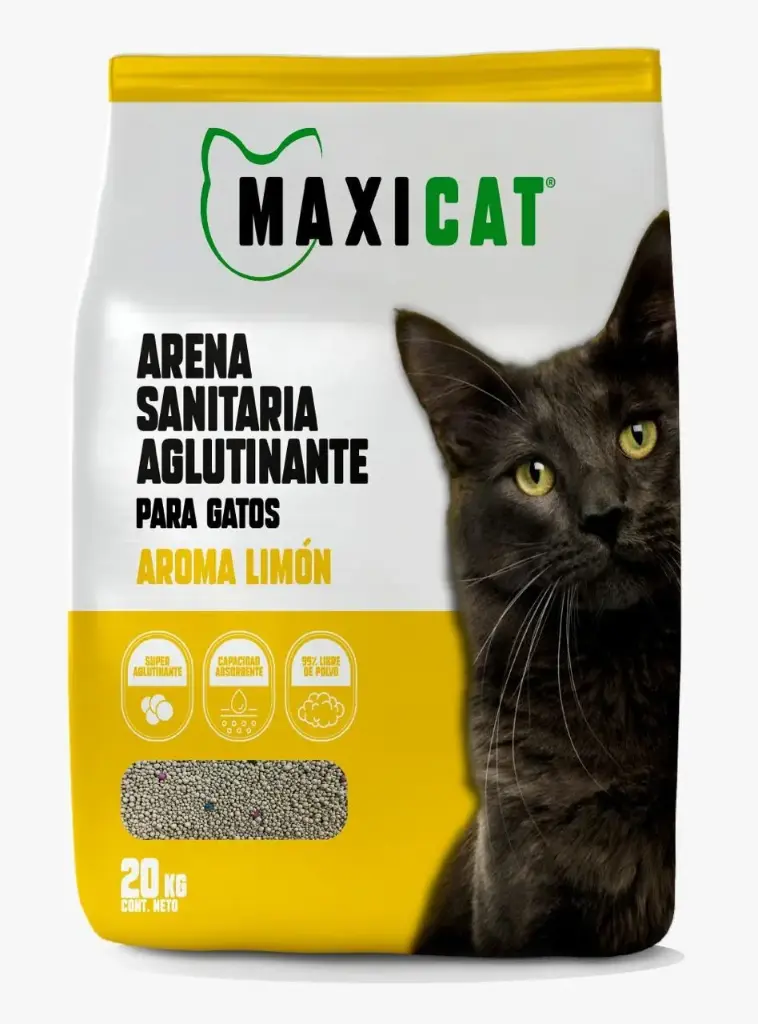 Arena Sanitaria Maxi Cat Limon