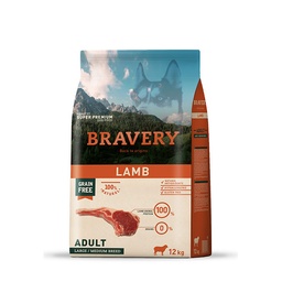 Bravery Adult Large/Medium Breeds Lamb  