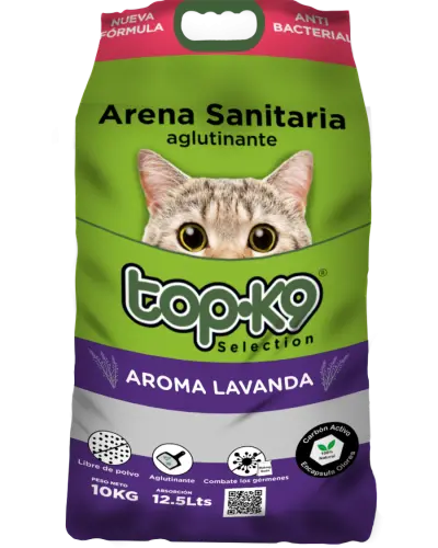 Arena Sanitaria Top k9 Lavanda 