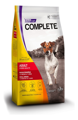 Vitalcan Complete Perro Adulto Raza Pequeña 7.5 Kg