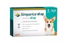 Simparica 40 Mg de 10 a 20 Kg